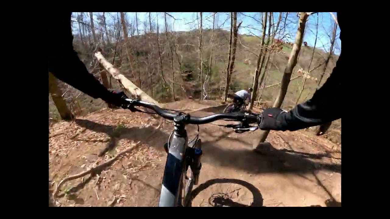 Burscheid/Altenberg Enduro MTB trails April 2025