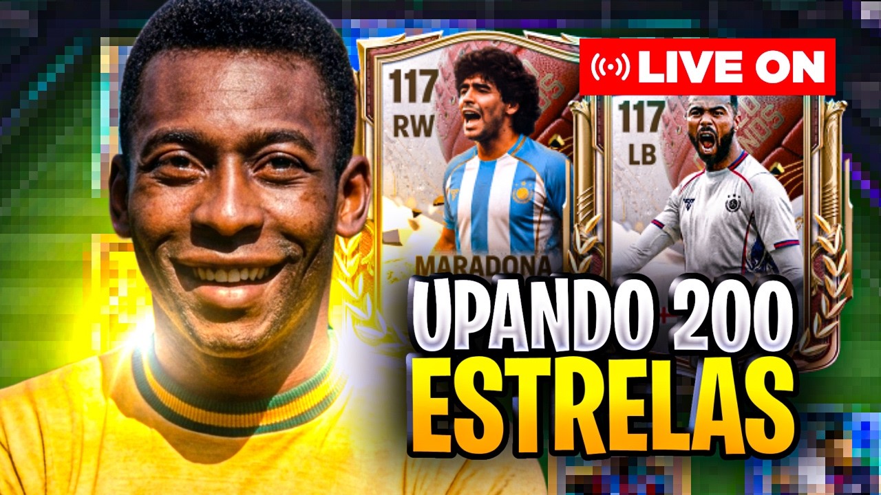 🔴AO VIVO🔴TESTANDO NOVO PELE 117!! EM BUSCA DO TOP 5 GLOBAL NO FC MOBILE!! 🔥