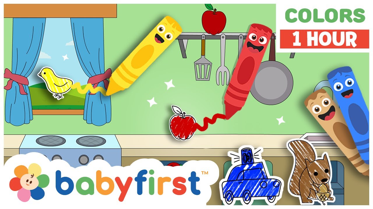 Color Crew - NEW EPISODES ! | Toddler Learning Videos | Learn Colors | Color Crew Magic | Baby First