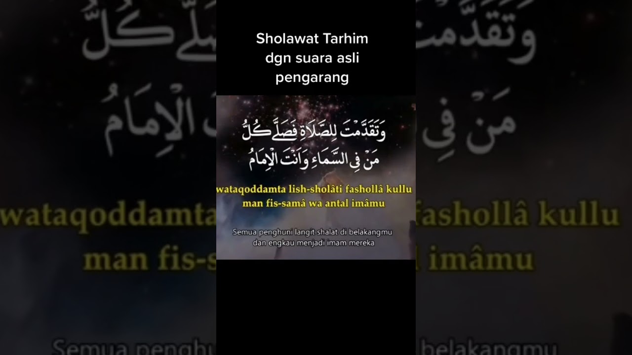 Sholawat  tahrim asli #jalan_hijrah#viral #fyp 
