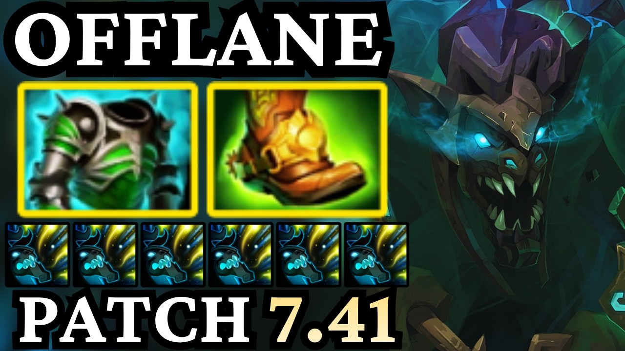 🔥 New PATCH 7.41 VISAGE Offlane &mdash; Familiars MELT Heroes & Towers 🔥 Dota 2 Offlane