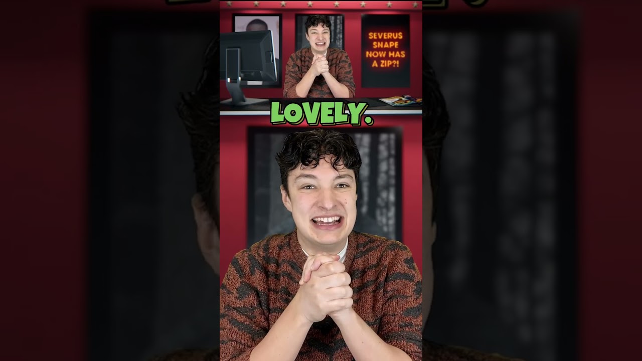 Этот новый профессор Снейп&hellip; что, в джинсах на молнии?! 😭 | Киноман