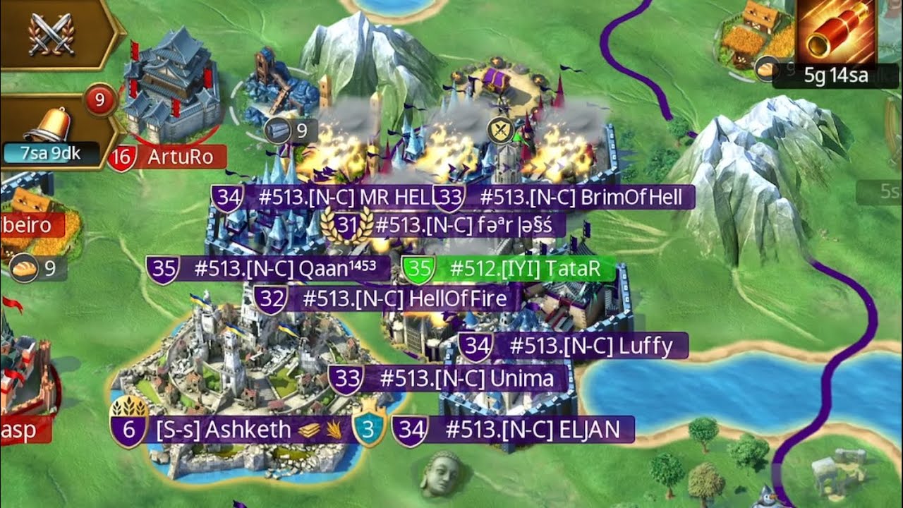March OF Empires & TEKERRÜR [512] RVR