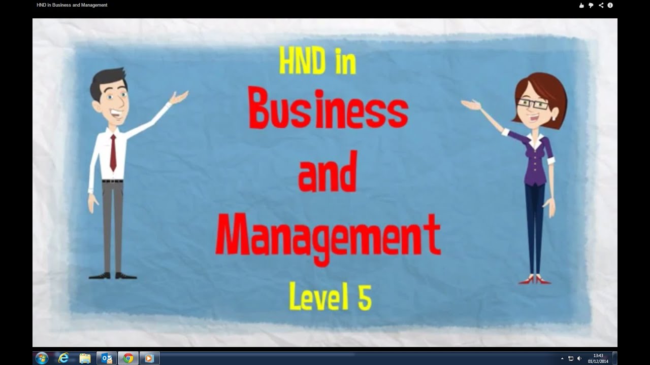 HND in Business and Management