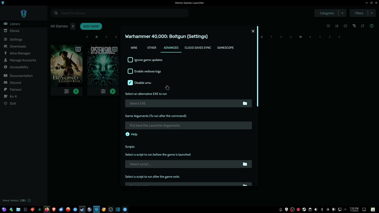 How To Fix A Game Not Launching In The Heroic Games Launcher