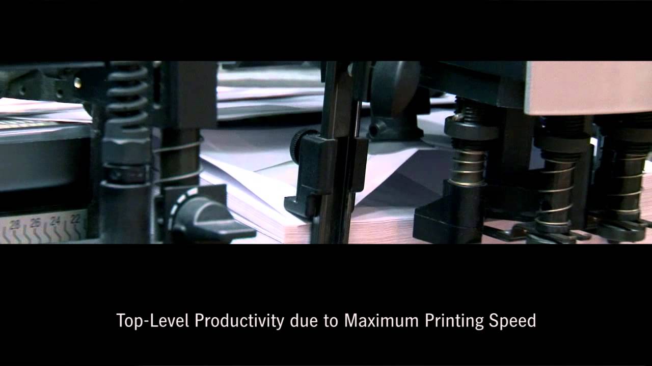 Speedmaster SX 52 Envelope Printing