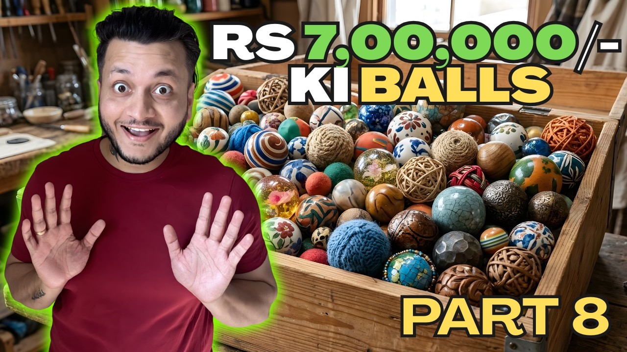 BALLS KA BUFFET (PART 8) 🍿🏏📅👊 #ball #collection #unboxing #cricket