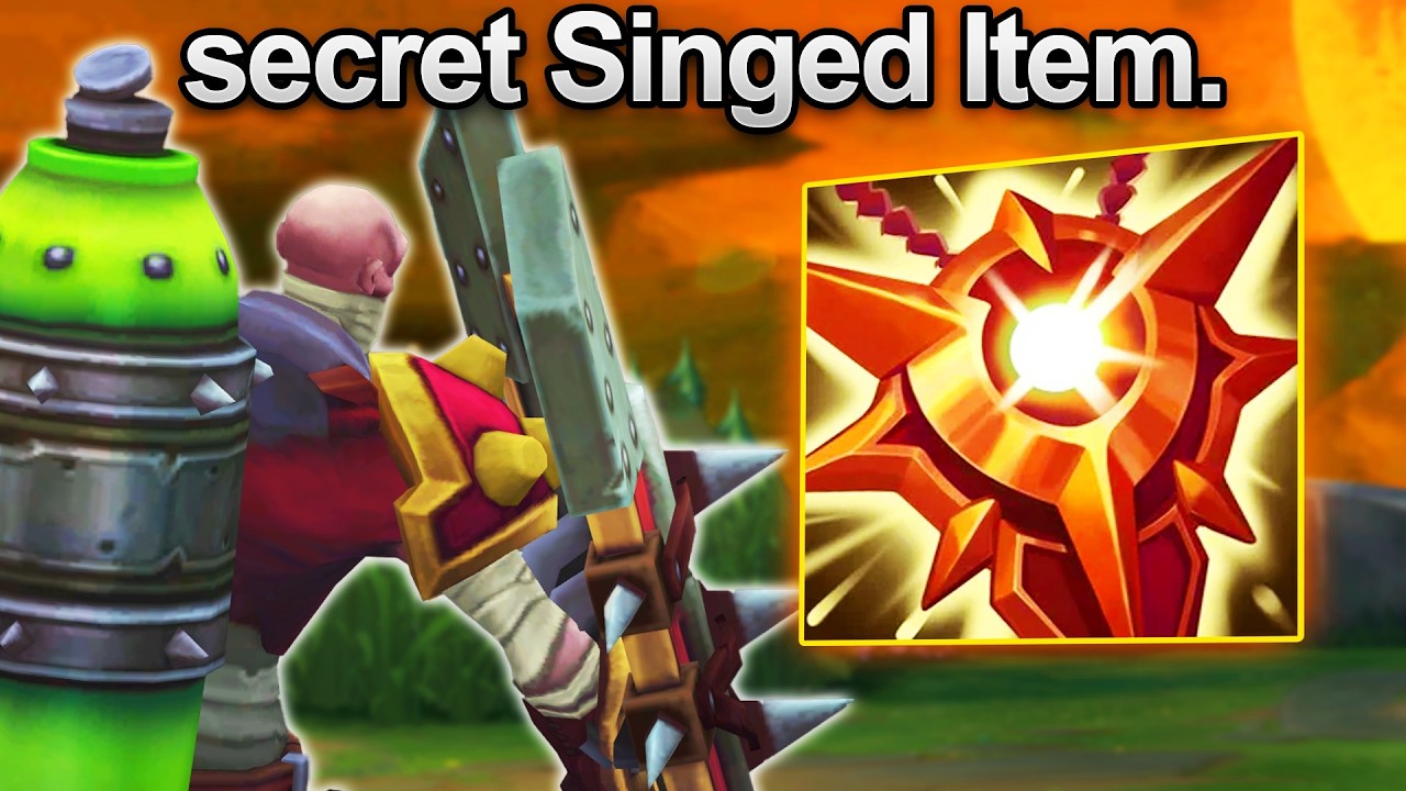 Why Locket Singed is sleeper OP right now... (AND IT'S GETTING BUFFED)