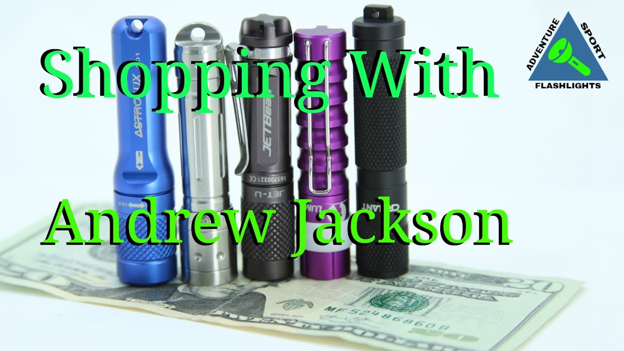 Shopping with Andrew Jackson! Top 5 Best Keychain Flashlights