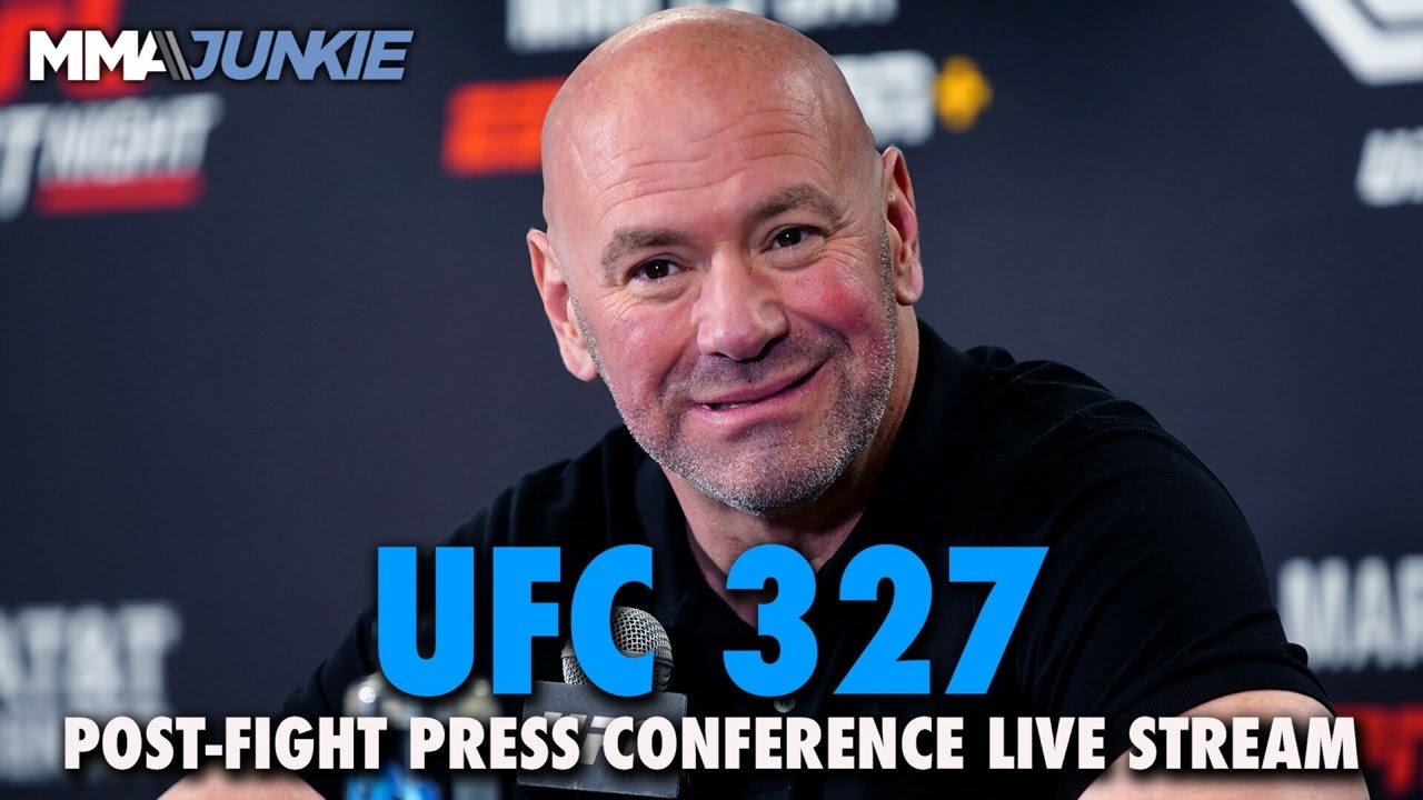 UFC 327 post-fight press conference from Miami