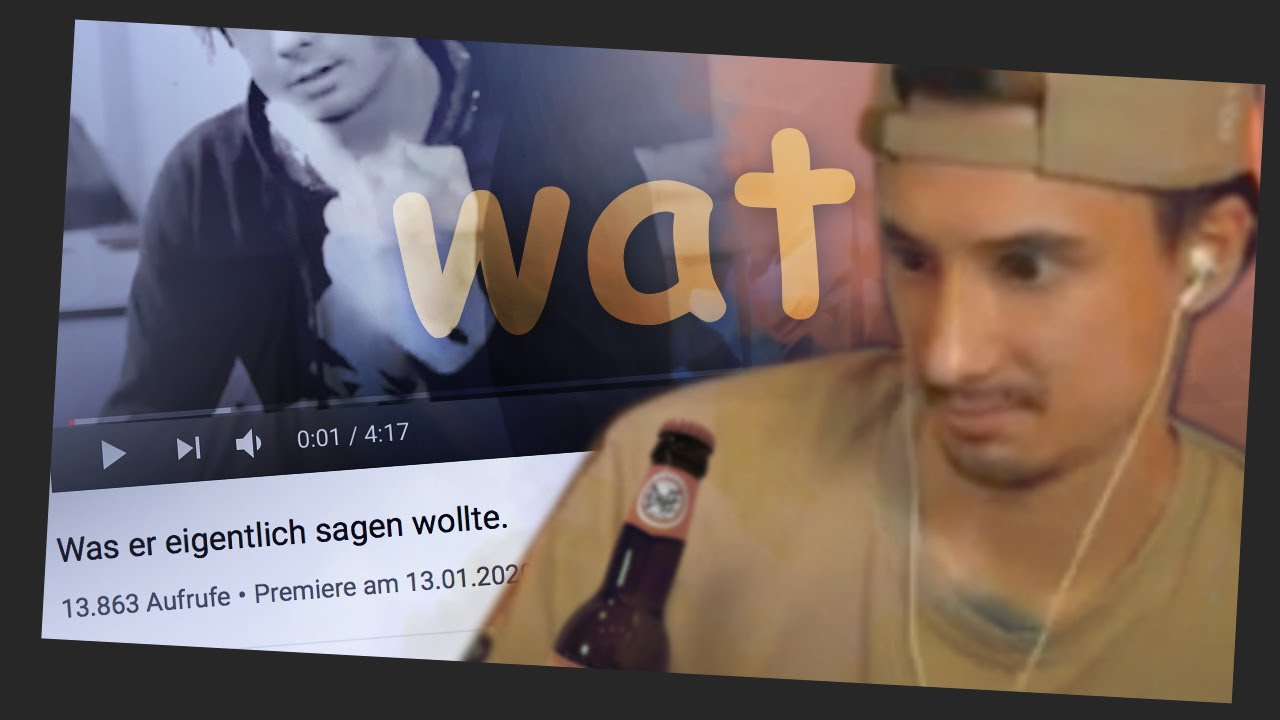 Ju's besoffene Reaktion.