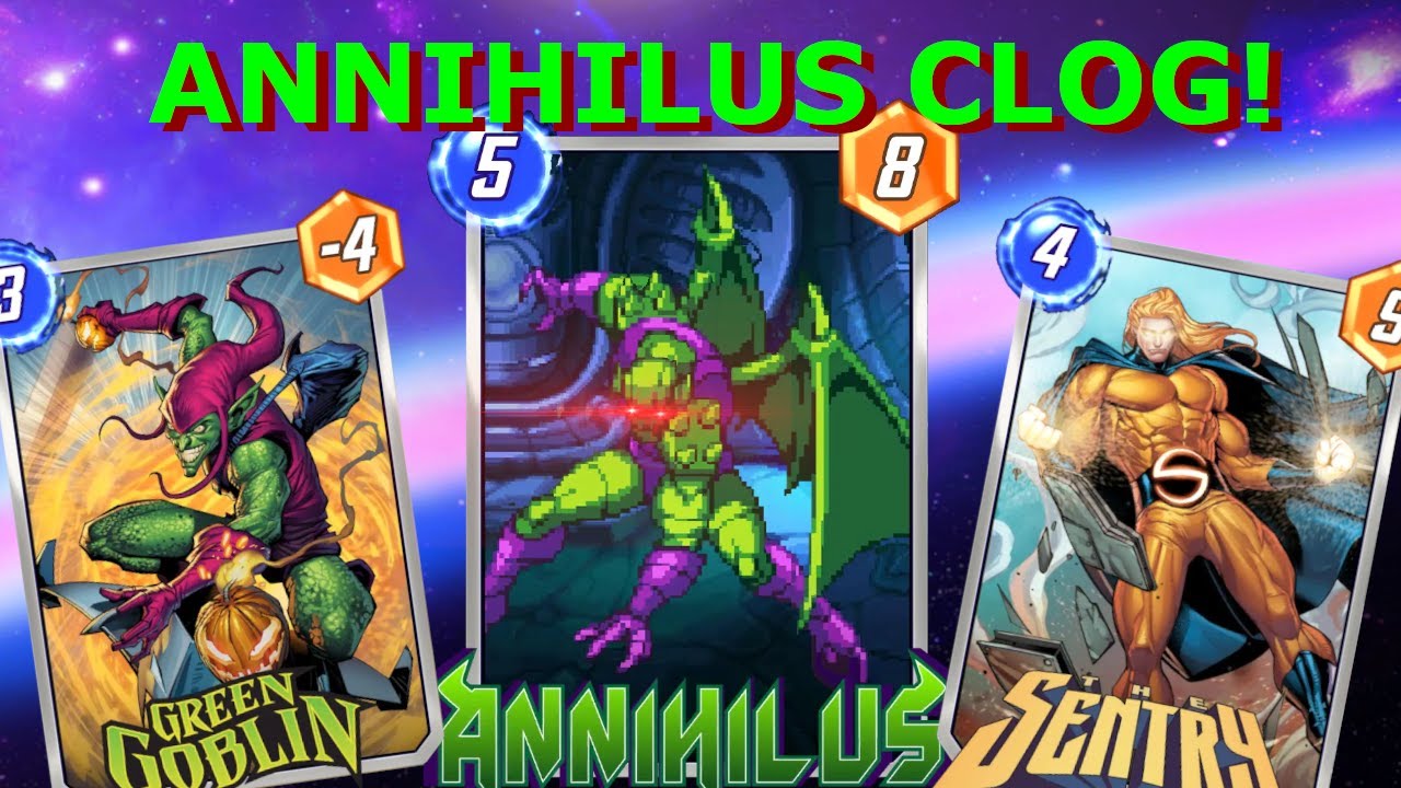 ANNIHILUS CLOGS IT UP! || Marvel SNAP