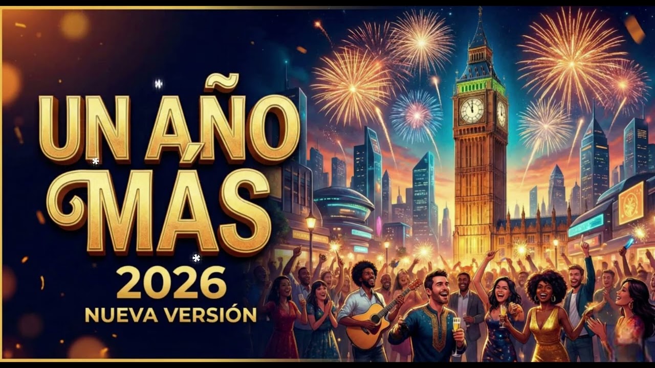 Un Año Más 2026 🎆 | Happy New Year Song | Spanish New Year Music | Año Nuevo 2026