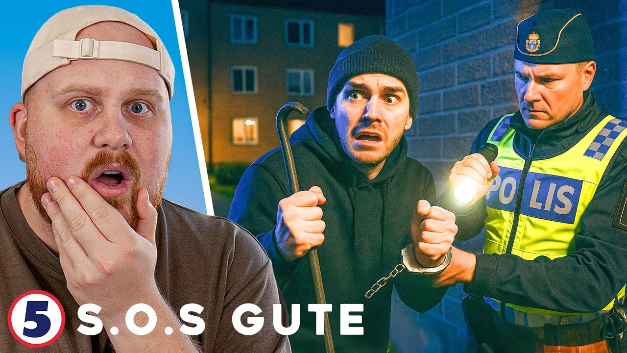 Inbrottstjuv tagen på bargärning av POLISEN! | Reagerar På S.O.S GUTE #4