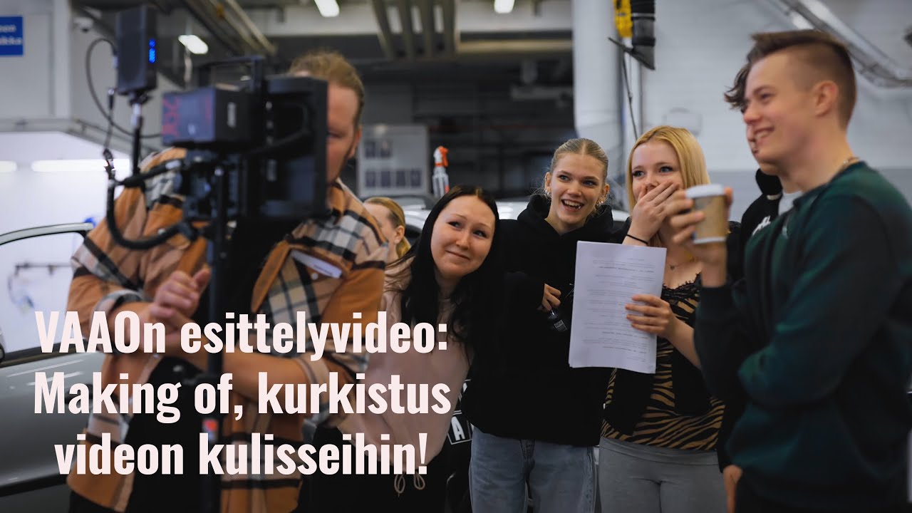 VAAO making of esittelyvideo