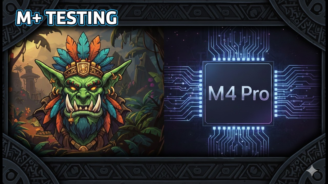 World of Warcraft - Prot Pally - M+ - Macbook Pro M4 Pro