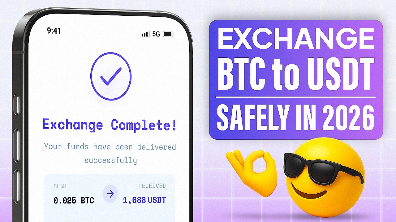 How to Exchange BTC to USDT Safely in 2026 | Step-by-Step Bitcoin to Tether Guide