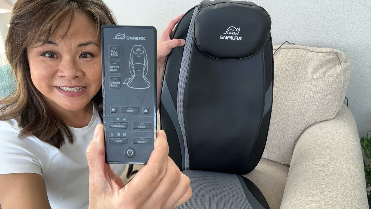 Shiatsu Back Massager Pad by Snailax