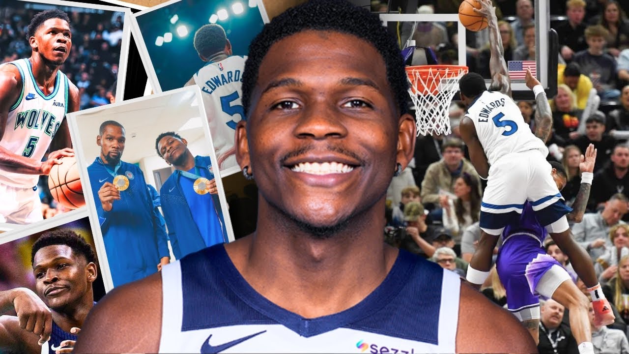 ANTHONY EDWARDS: LA HISTORIA DE LA NUEVA ESTRELLA EN LA NBA