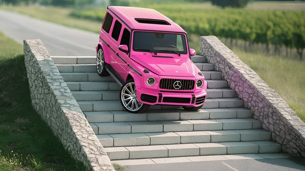 SUPER CARS vs STAIRS CHALLENGE IN BEAMNG DRIVE  [EP #2]
