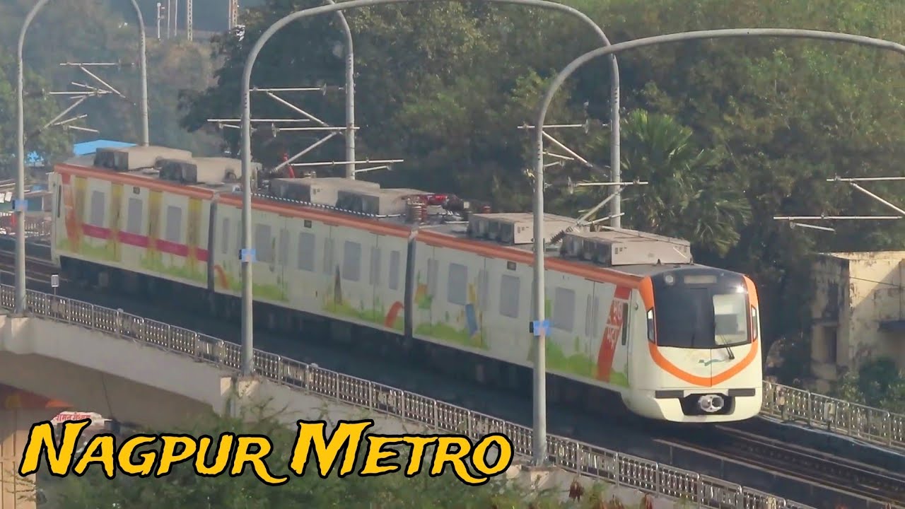 Nagpur Metro | Orange Line | Aerial View | Maha Metro | Orange City