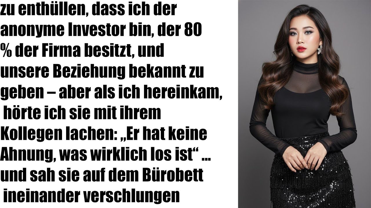 Bei der Weihnachtsfeier meiner Frau enthülle ich mein geheimes Investment!