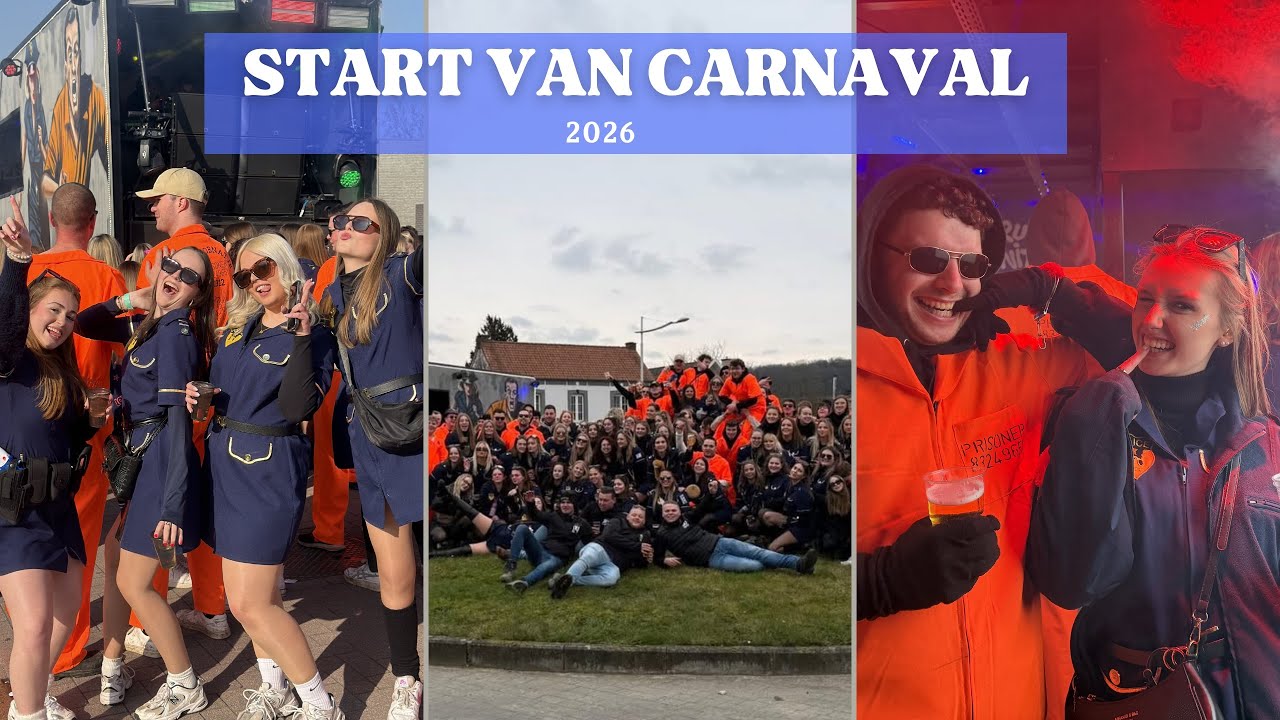 VLOG start van carnaval💙