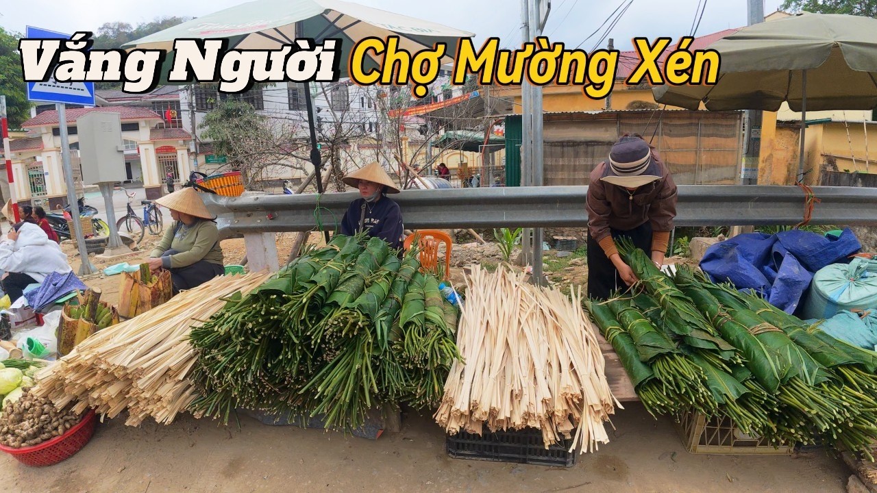 Vắng Người Mua Chợ Tết Vùng Cao Mường Xén#muongxen #miennguocxuoi