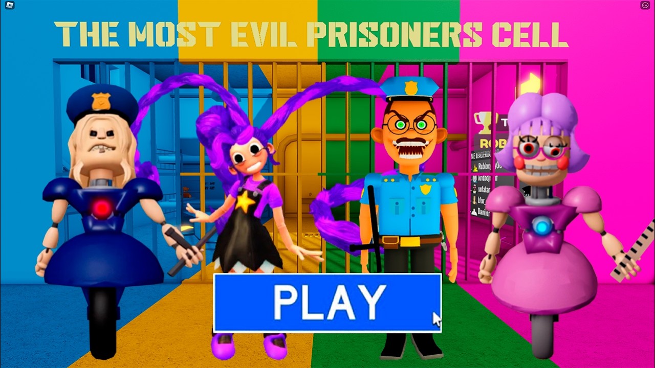 POLICE GIRL VS LILY LOVEBRAIDS VS POLICE COP VS ANI-TRON? OBBY Full Gameplay #roblox