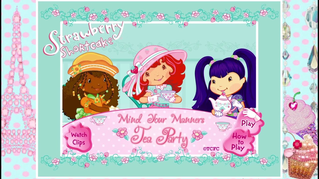 Strawberry Shortcake Tea Party