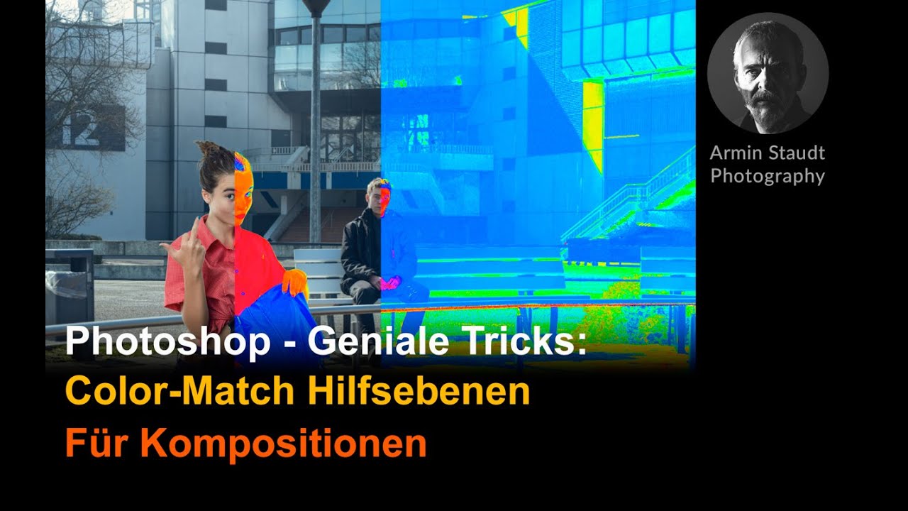 Photoshop - Geniale Tricks: Color-Match Hilfsebenen für Kompositionen