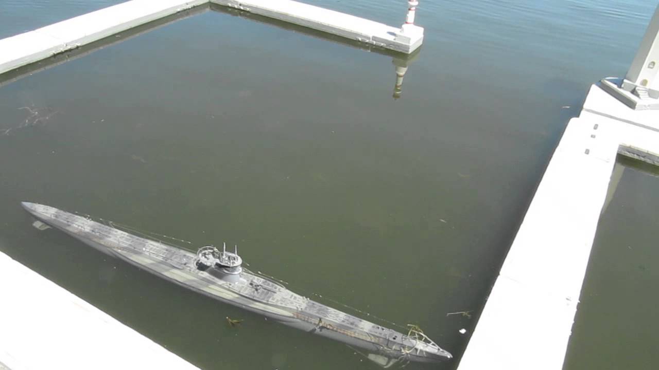 Le sous-marin U-boot (U-boat) U96 radiocommandé de Marc - Massy 2015 RC