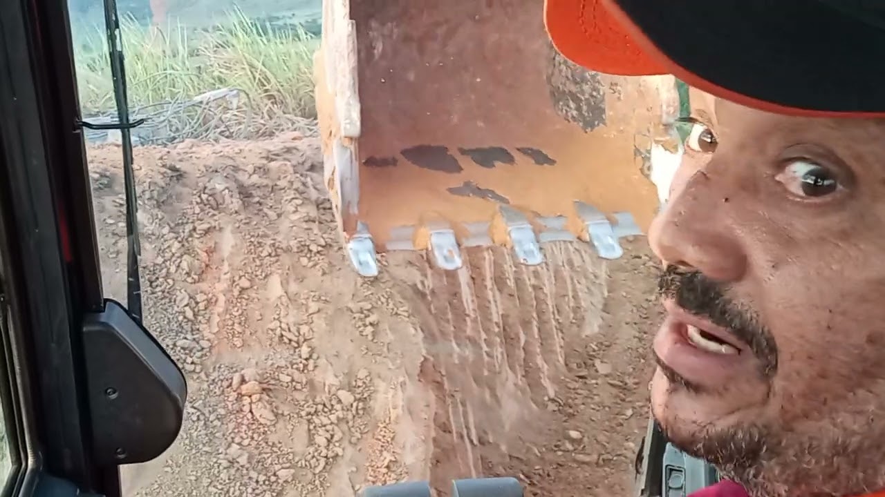 DICAS EM ESCAVADEIRA... VEJAM DESCARREGO DE RAMPAS COM GABARITO.