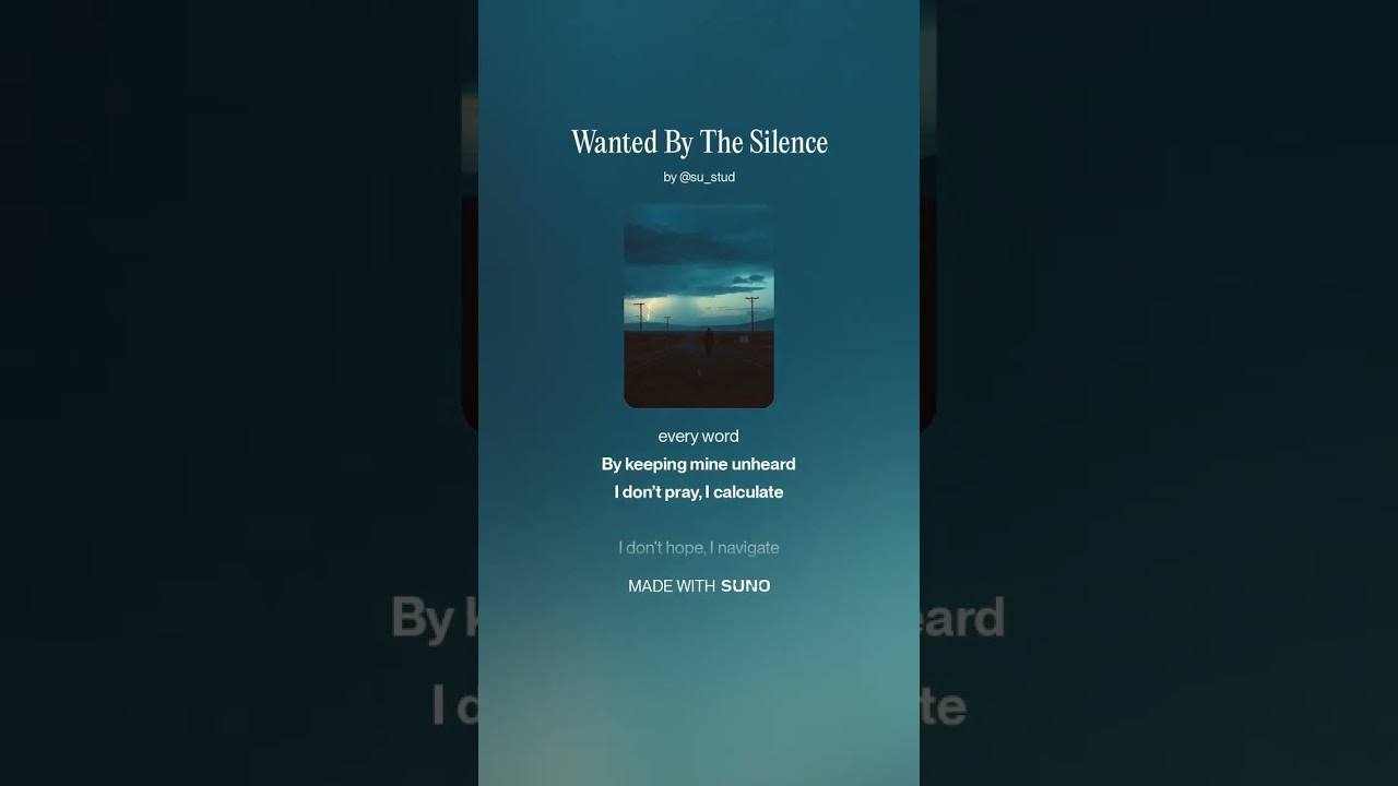 Wanted By The Silence