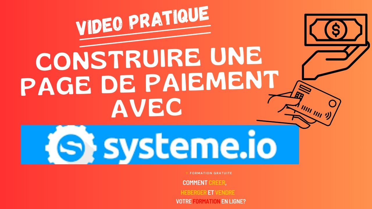 Comment cr&eacute;er une page de paiement pour d&eacute;butant/ Explication d&eacute;taill&eacute;e de chaque &eacute;tape(partie 1)
