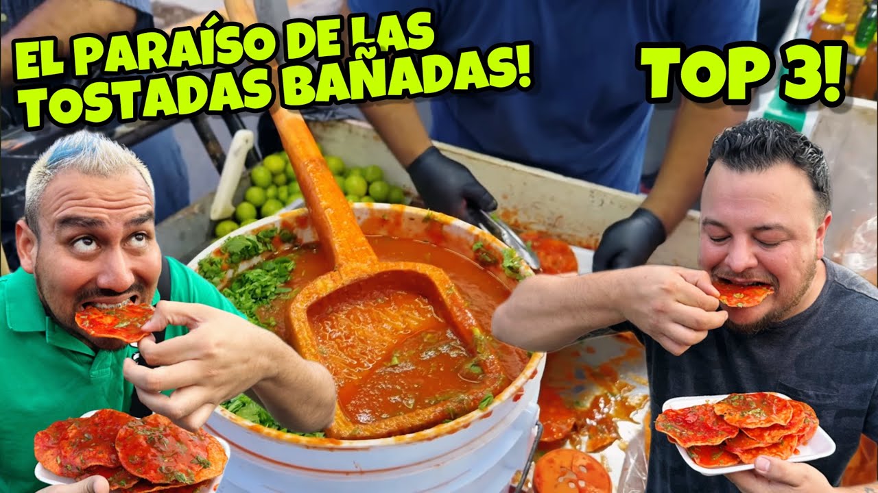 Top 3 MEJORES TOSTADAS preparadas con salsa de Monterrey