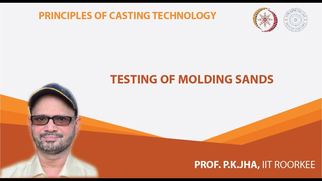 Testing of molding sands