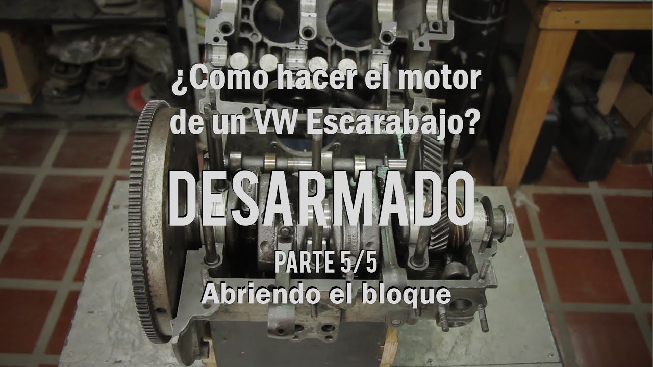 5- Desarmado: Abriendo el bloque