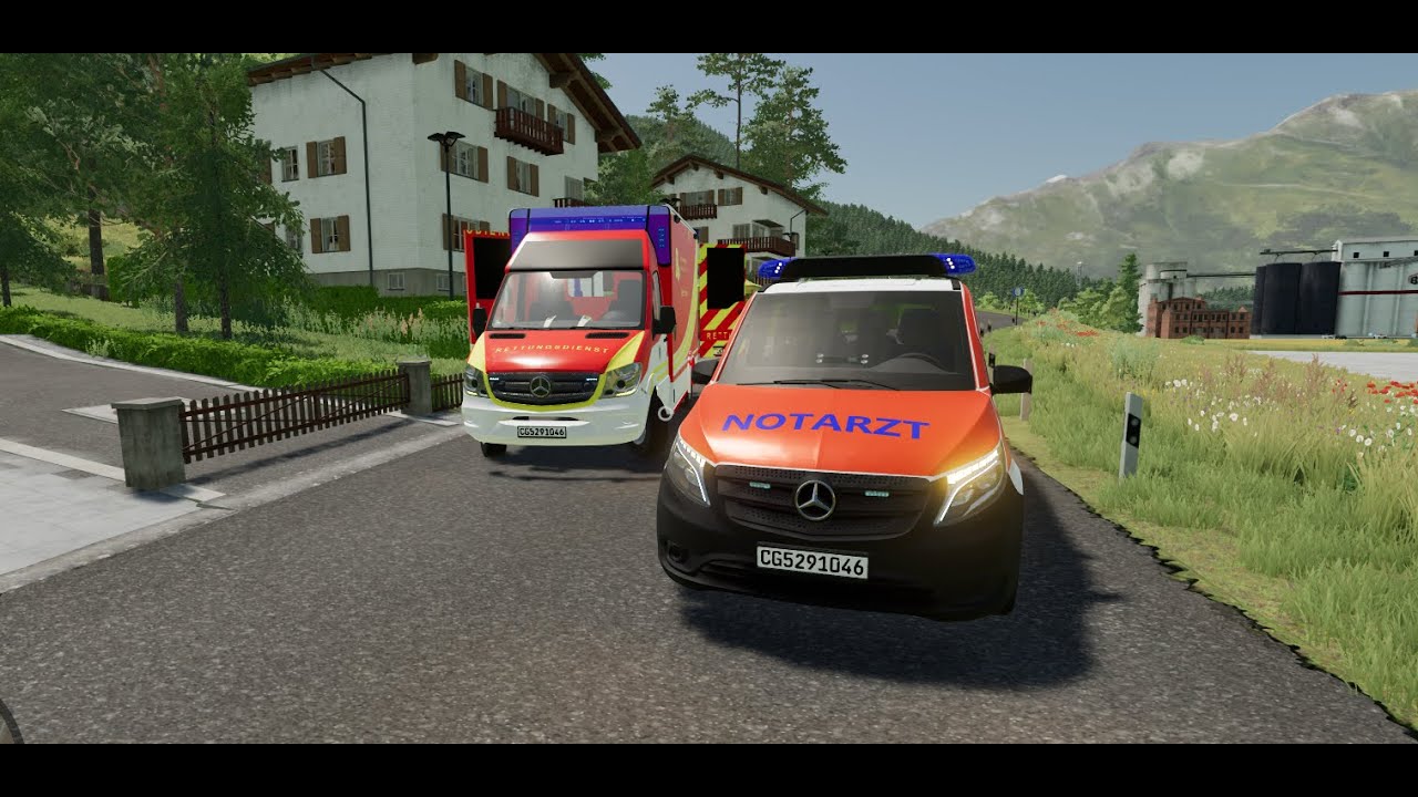 Notarzt Einsatz 🔥Ls22 !     Bereitschaftsdienst auf dem NEF