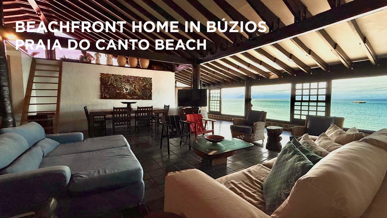 Beachfront Home in Búzios | Zanine Caldas Architectural Masterpiece | Praia do Canto