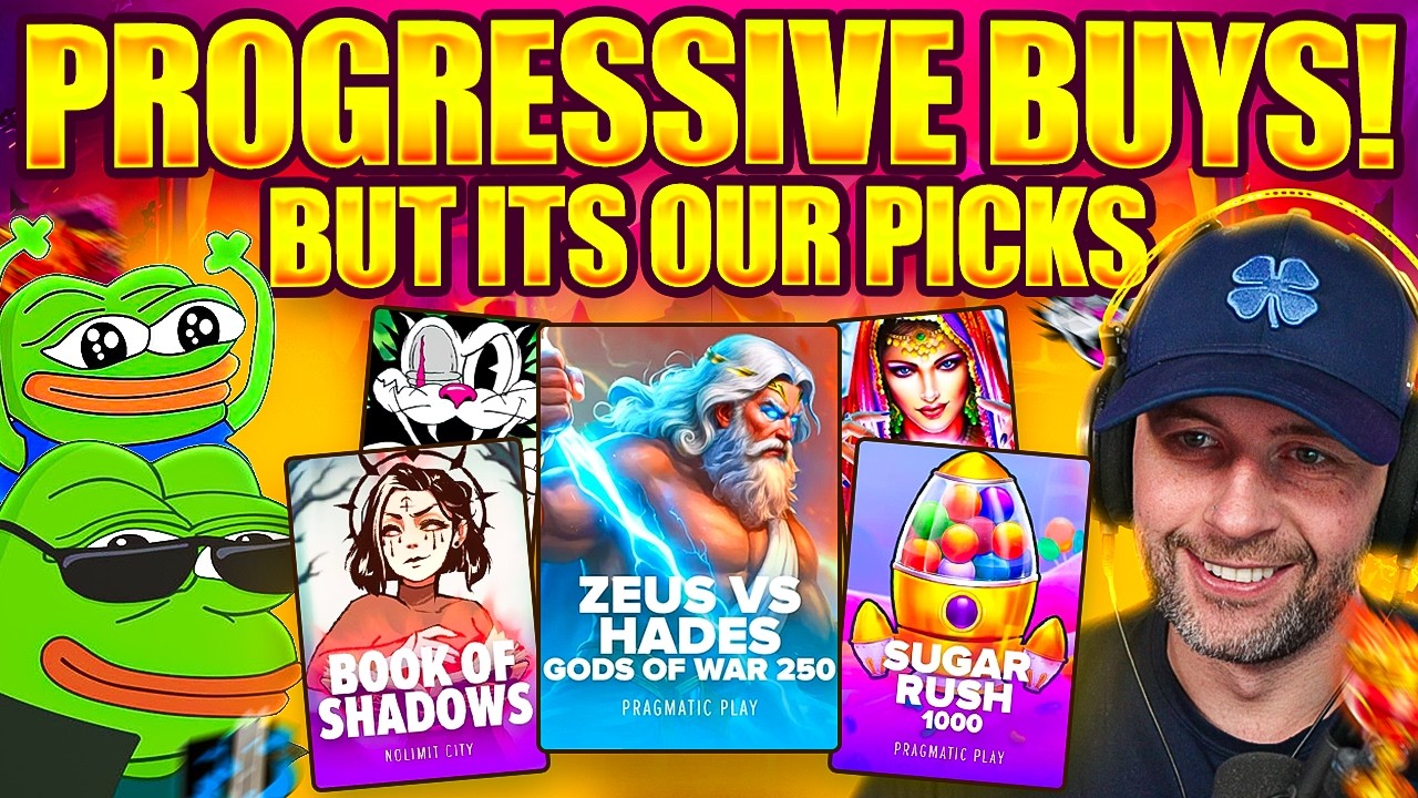WE DID a PROGRESSIVE BONUS OPENING... & PLAYED OUR OWN PICKS!!