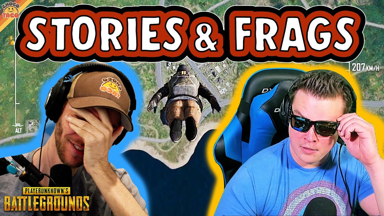 Stories and Frags with chocoTaco and HollywoodBob - PUBG Erangel Duos Gameplay