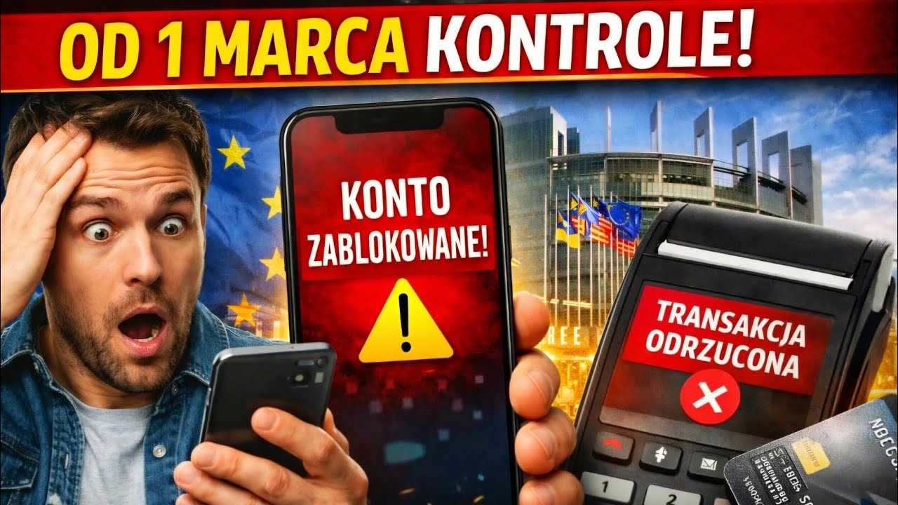 NOWE przepisy FINANSOWE w UE od 3/2026 - bank może zablokować TWOJE pieniądze?! 😎#bankowość #finanse
