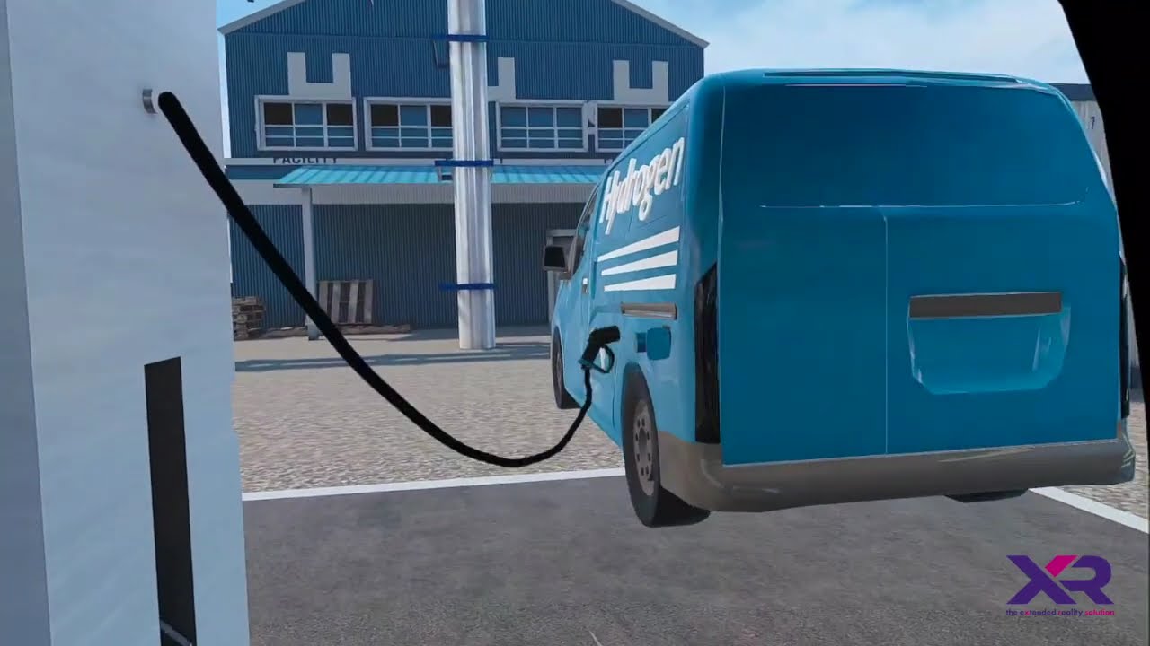 H-PORT: Designing a #VR Modular Hydrogen Port Hub with a Digital Twin Simulator