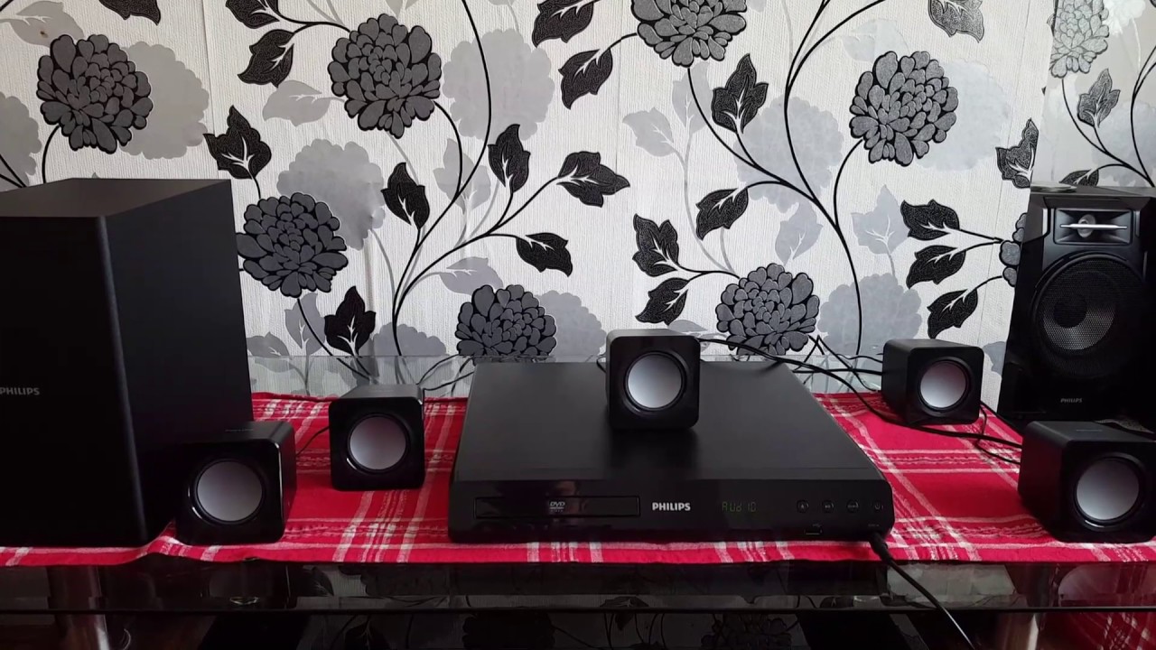 Технические характеристики системы домашнего кинотеатра Philips htd3510.