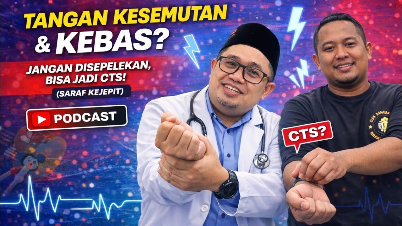 Tangan Kesemutan & Kebas? Jangan disepelekan, bisa jadi CTS!