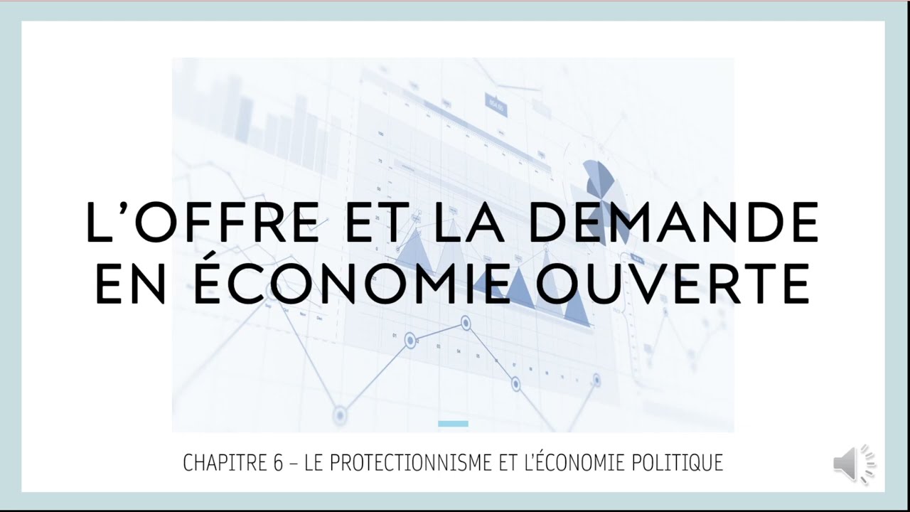 L'offre et la demande en économie ouverte