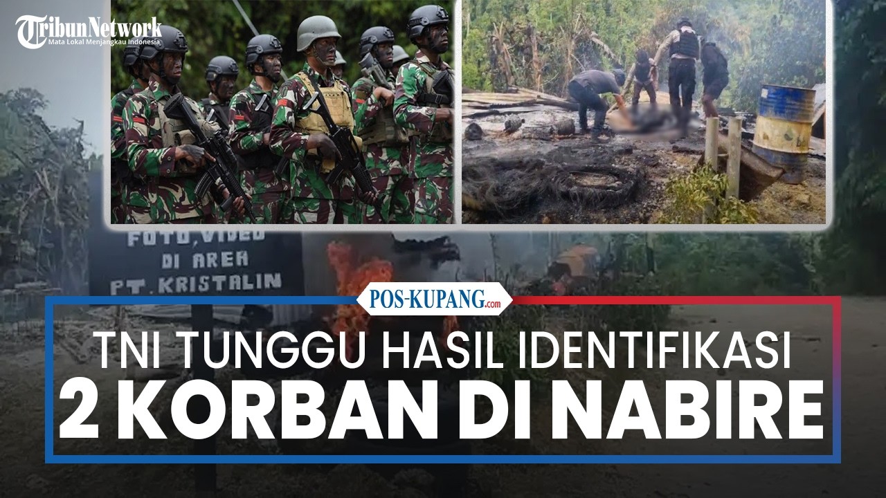 TNI Menunggu Hasil Identifikasi Korban Penyerangan Pos Keamanan di Nabire