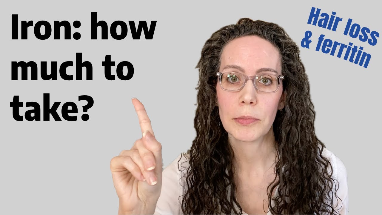 How much iron to take to fix hair loss & raise #ferritin #hairloss #irondeficiency #hairregrowth