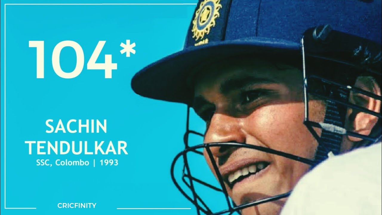 Sachin Tendulkar 104* | Sri Lanka | SSC, Colombo | 1993